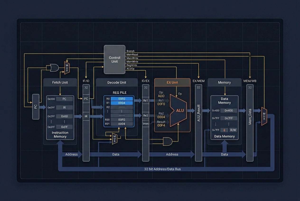 minimalist spacecraft simulator